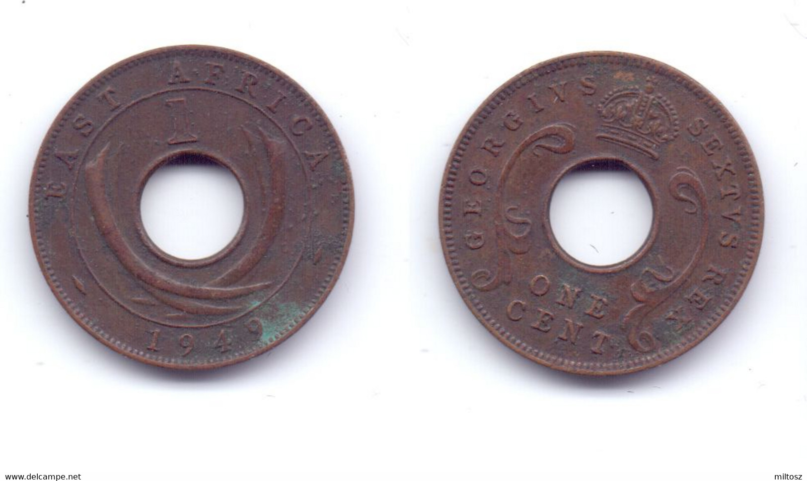 East Africa 1 Cent 1949 - Britse Kolonie