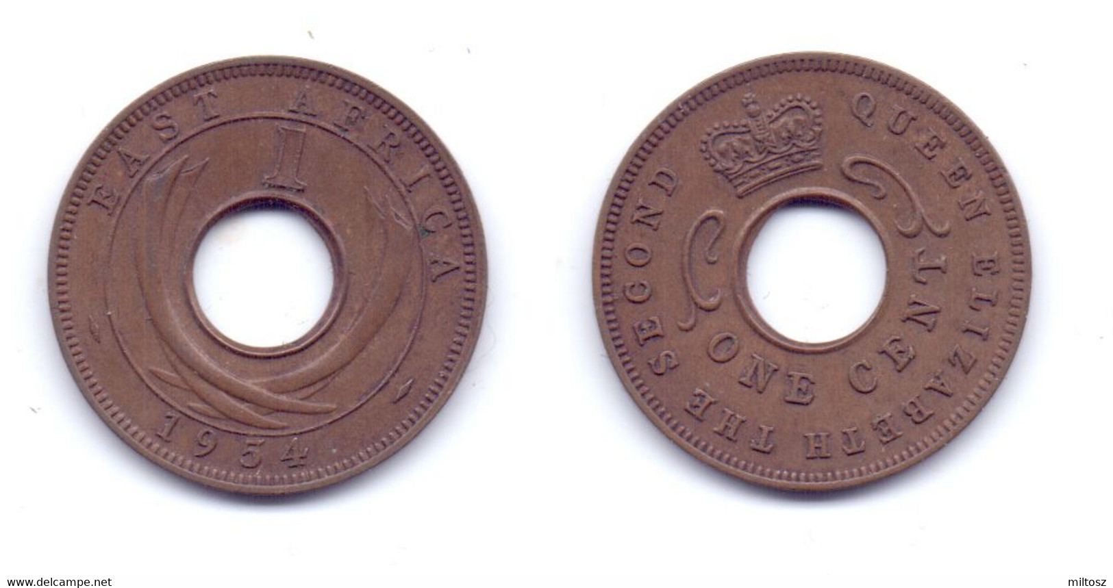 East Africa 1 Cent 1954 - Colonie Britannique