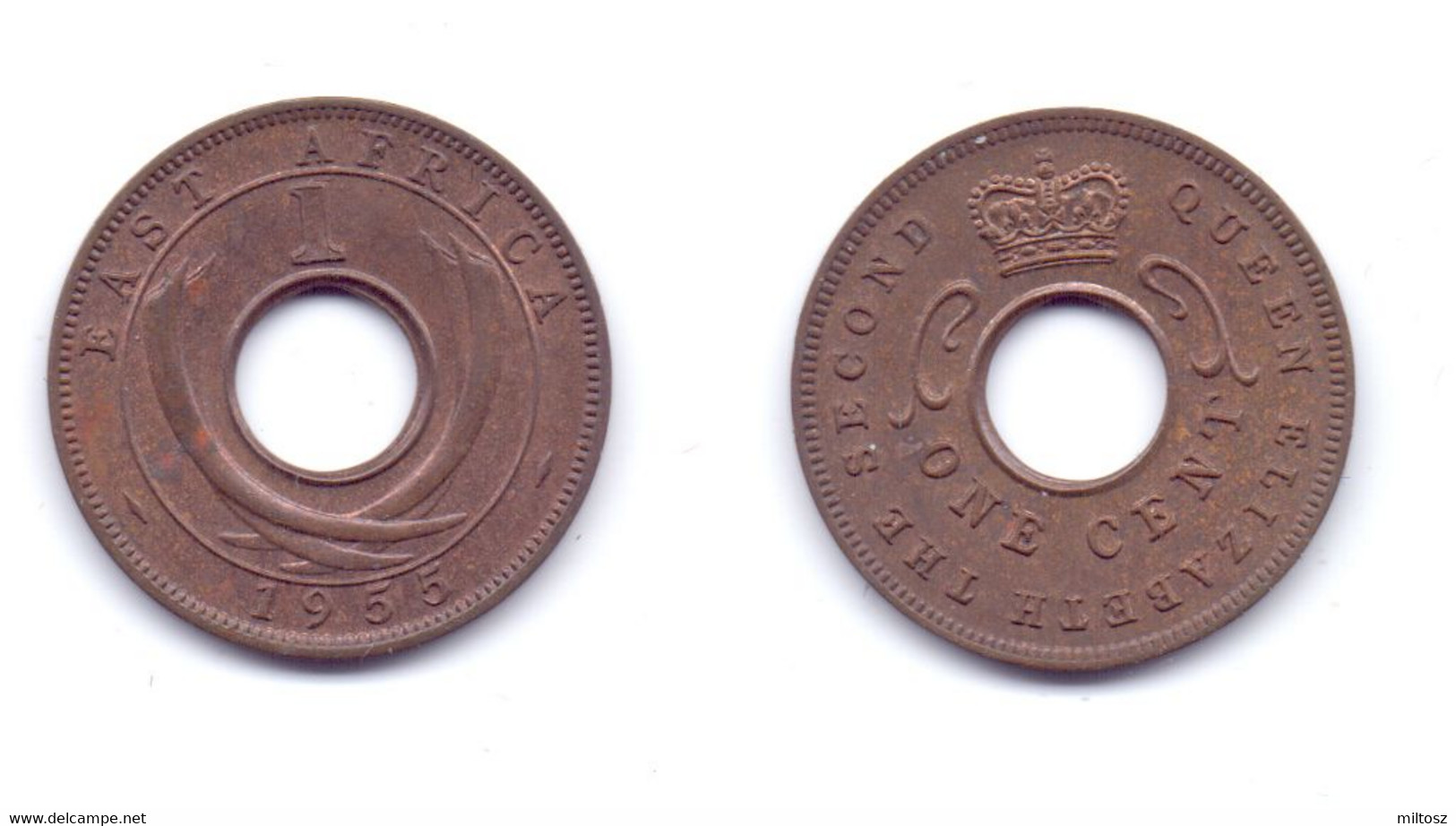 East Africa 1 Cent 1955 - Colonia Británica