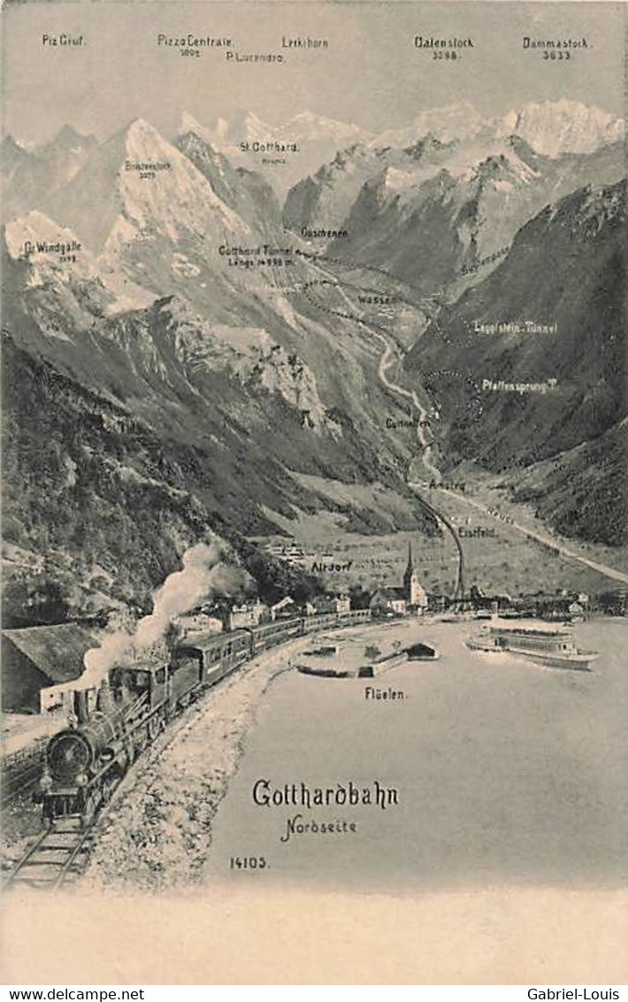 Gotthardbahn Nordseite - Autres & Non Classés