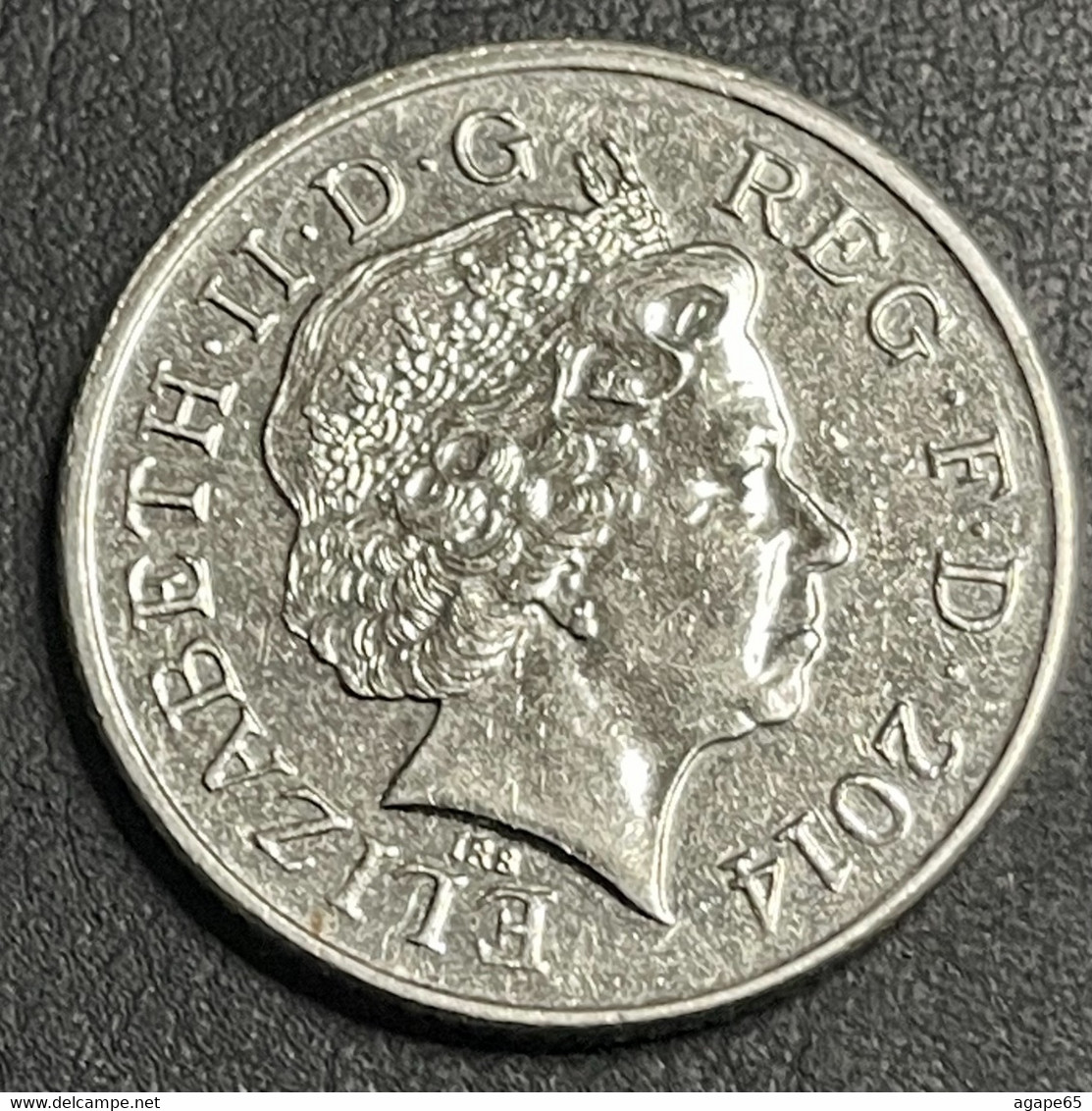 2014 United Kingdom 10 Pence - 10 Pence & 10 New Pence