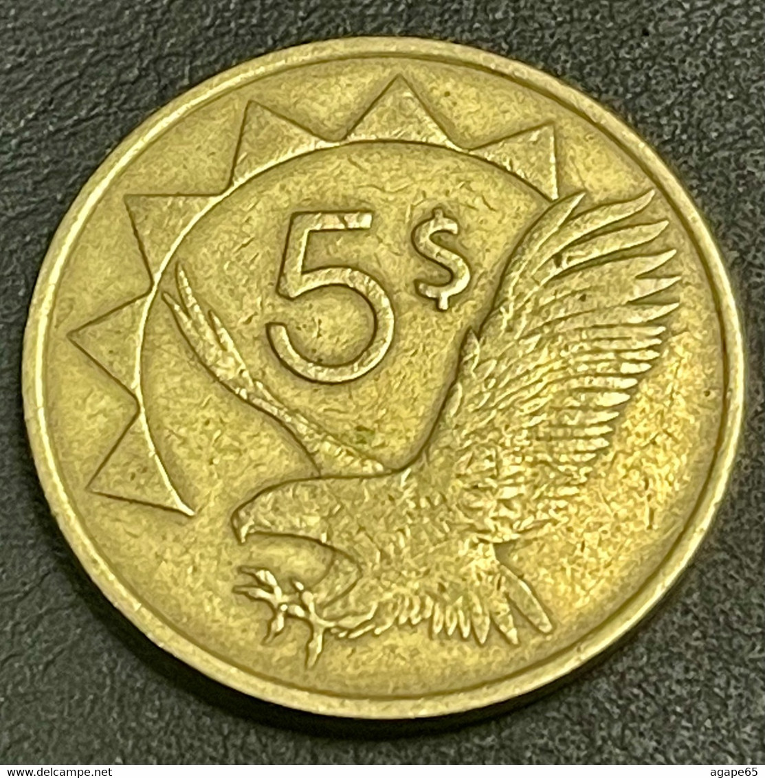 1993 Namibia 5 Dollar - Namibië