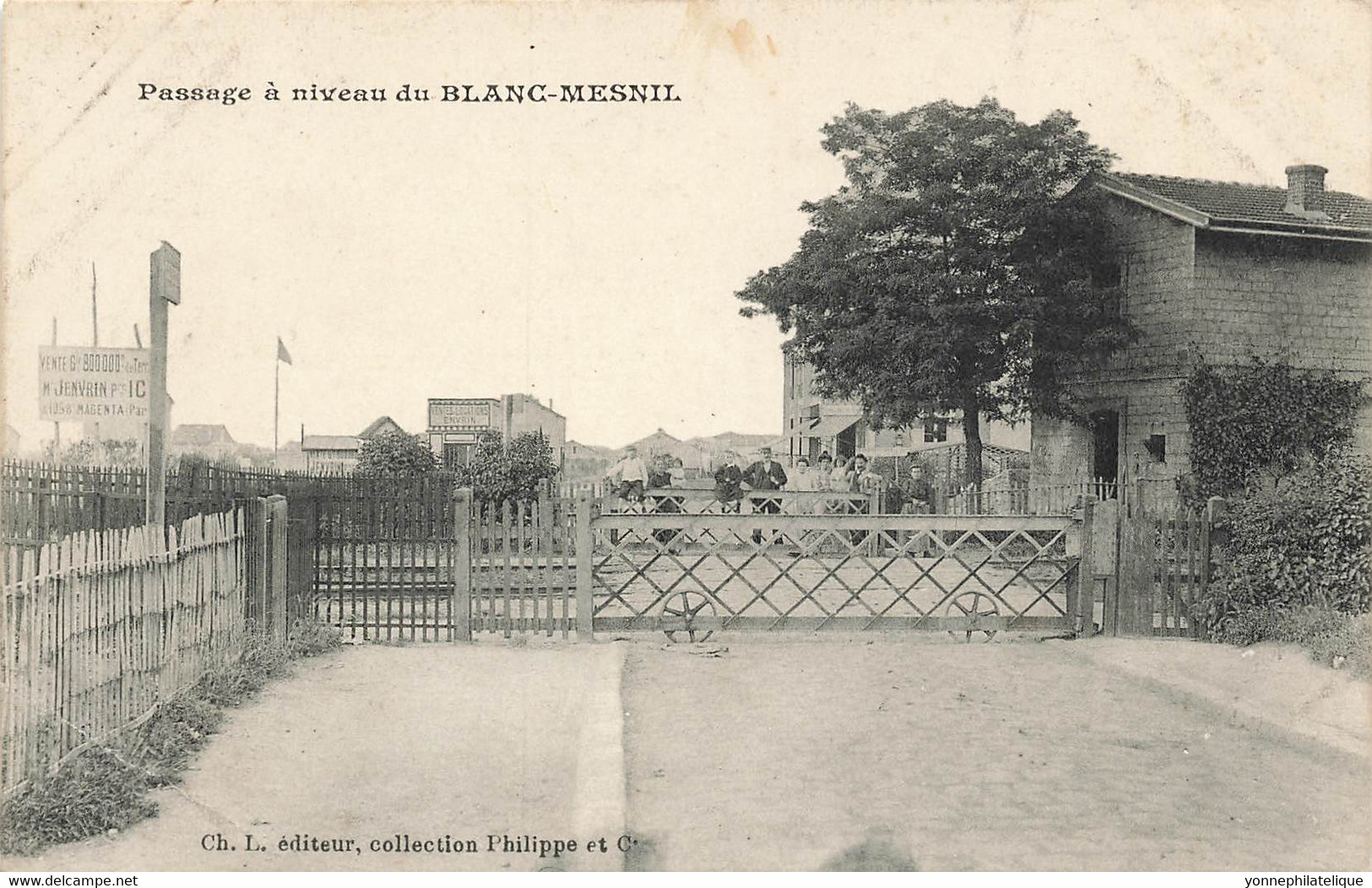93 - SEINE SAINT-DENIS - LE BLANC-MESNIL - Passage à Niveau - Chemin De Fer - Superbe - 10255 - Le Blanc-Mesnil