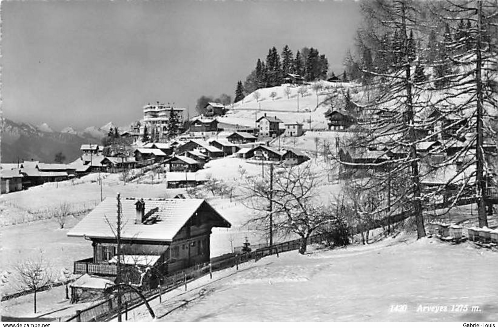 Arveyes En Hiver  Villars Sur Ollon - Ollon