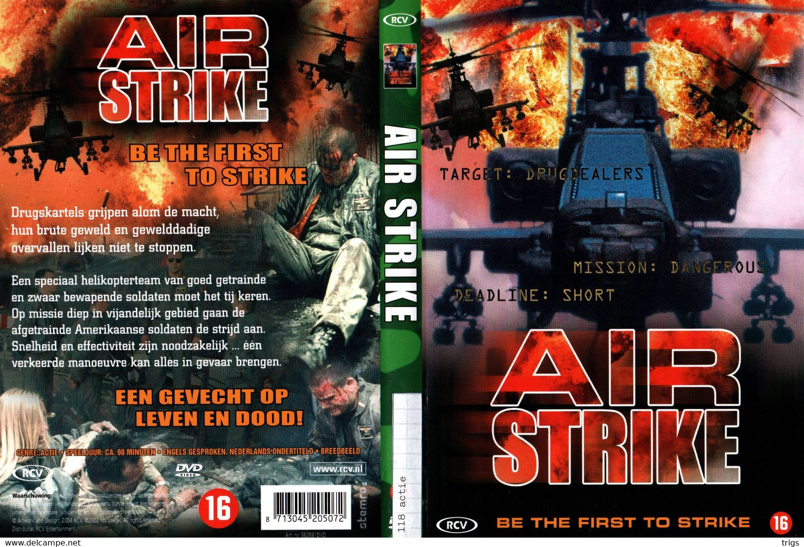 DVD - Air Strike - Action, Adventure