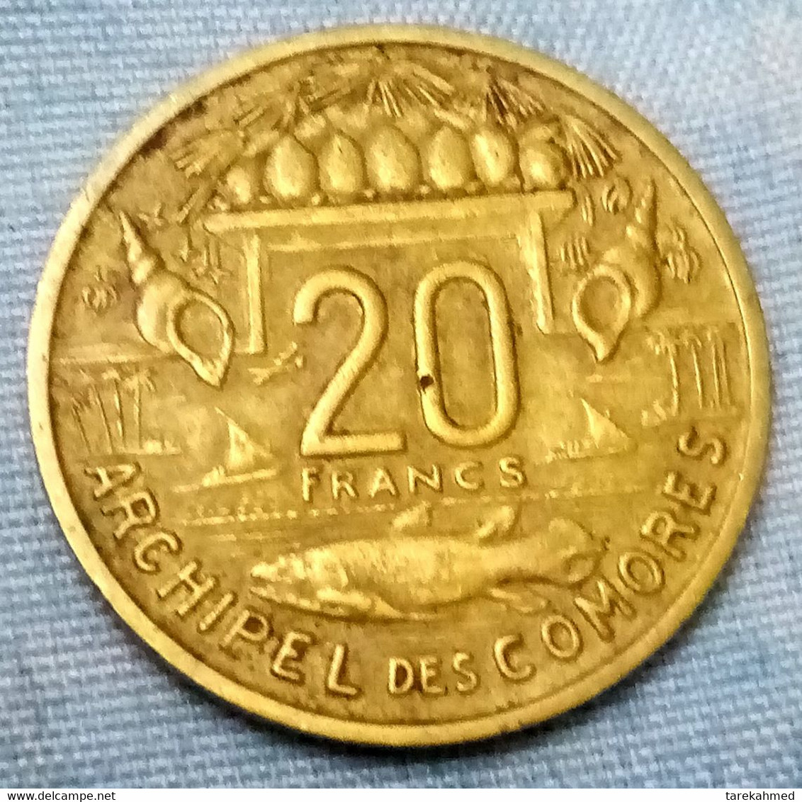 Comores: 20 Francs 1964 , Gomaa - Comores