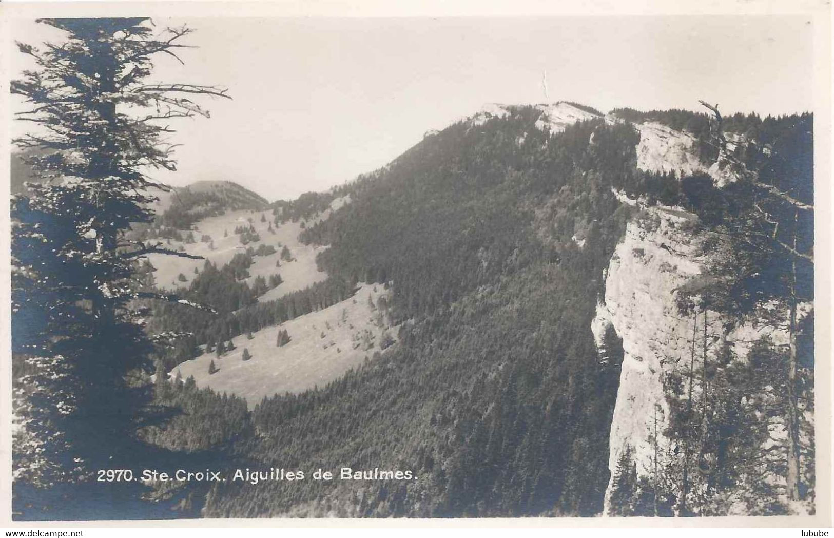 Ste-Croix - Aiguilles De Baulmes     Ca. 1930 - Baulmes