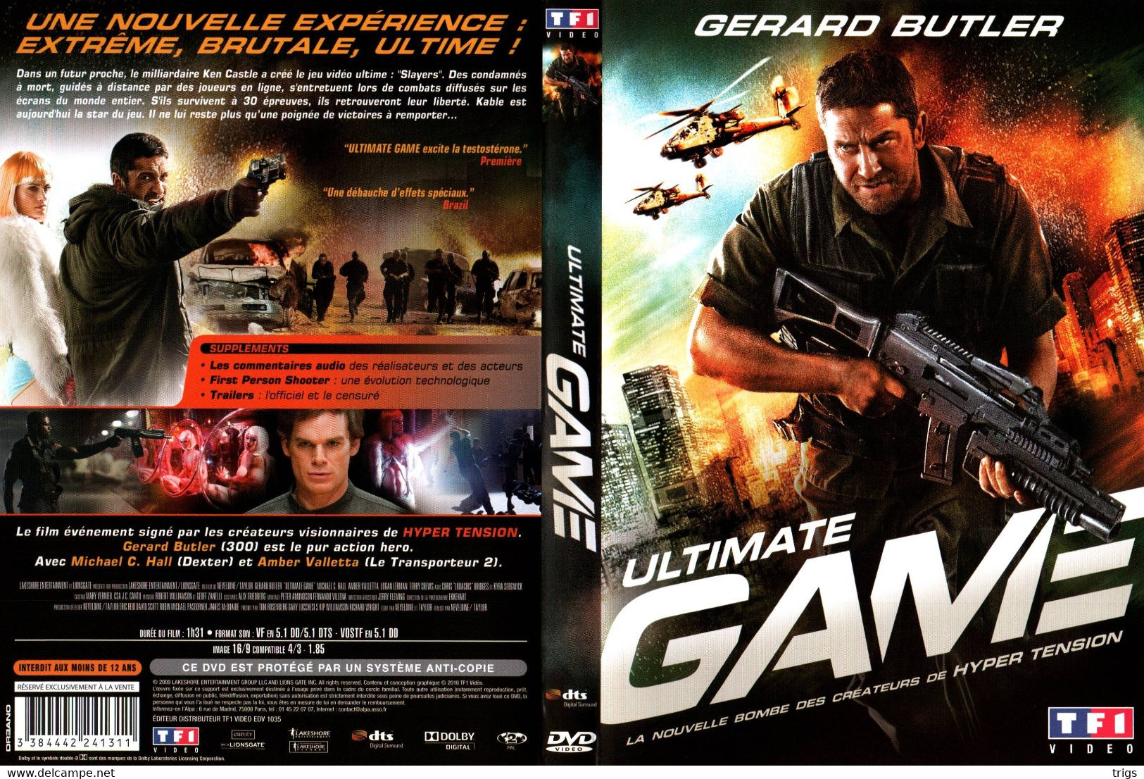 DVD - Ultimate Game - Ciencia Ficción Y Fantasía