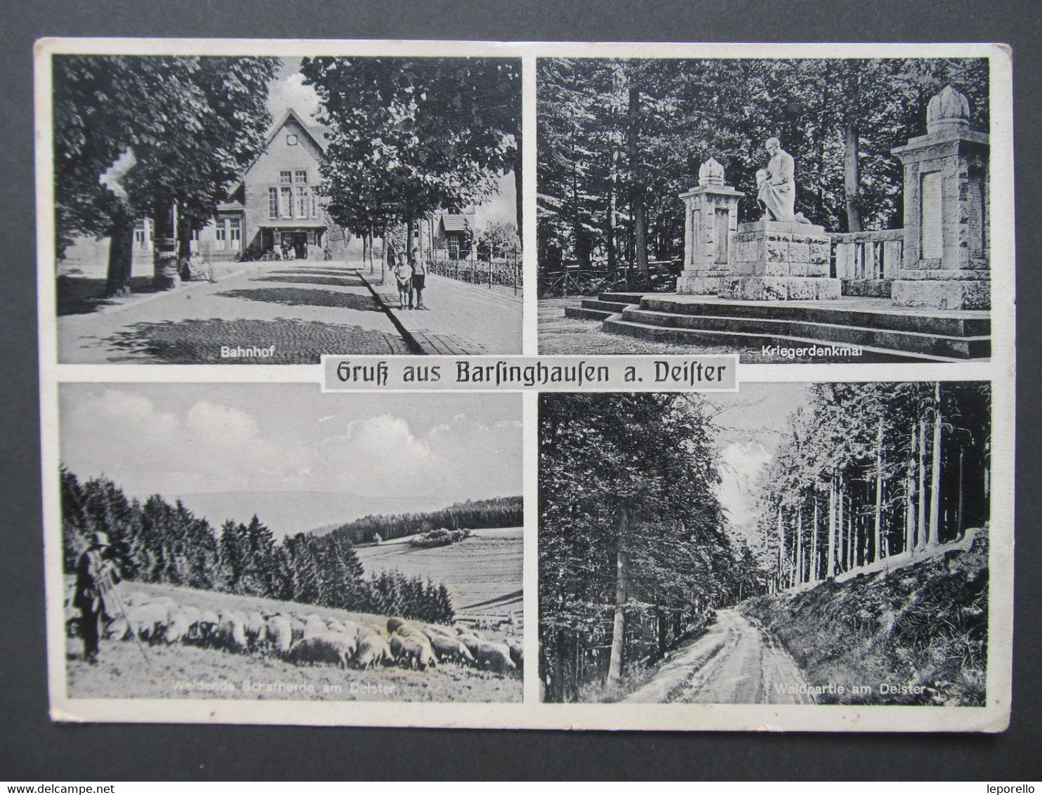 AK BARSINGHAUSEN Bahnhof 1943  // D*53688X - Barsinghausen