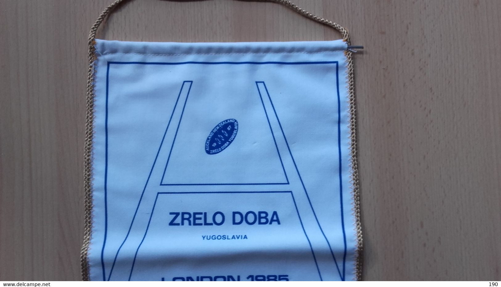 Flag.Yugoslav Airlines-JAT(sponsorship).Zrelo Doba,Yugoslavia.London,Auckland,Rome - Rugby