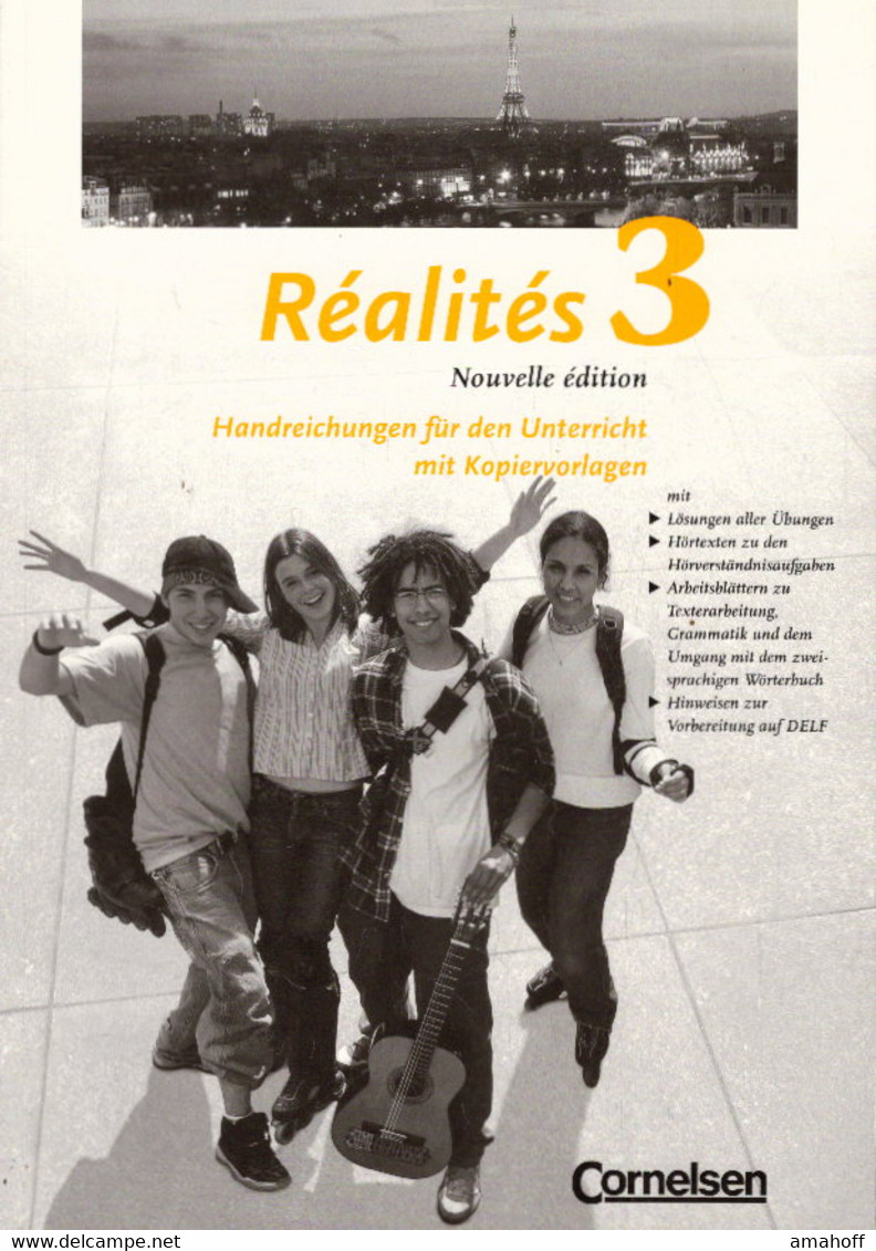 Realites 3. Nouvelle Edition. Handreichungen Für Den Unterricht Mit Kopiervorlagen - Schulbücher