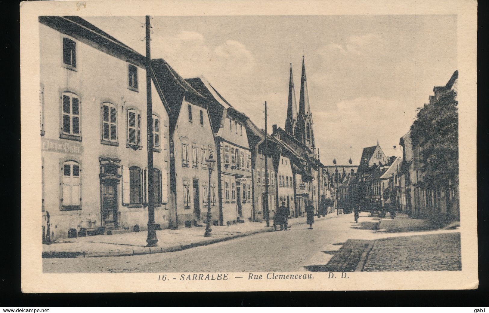 57 --- Sarralbe --- Rue Clemenceau - Sarralbe