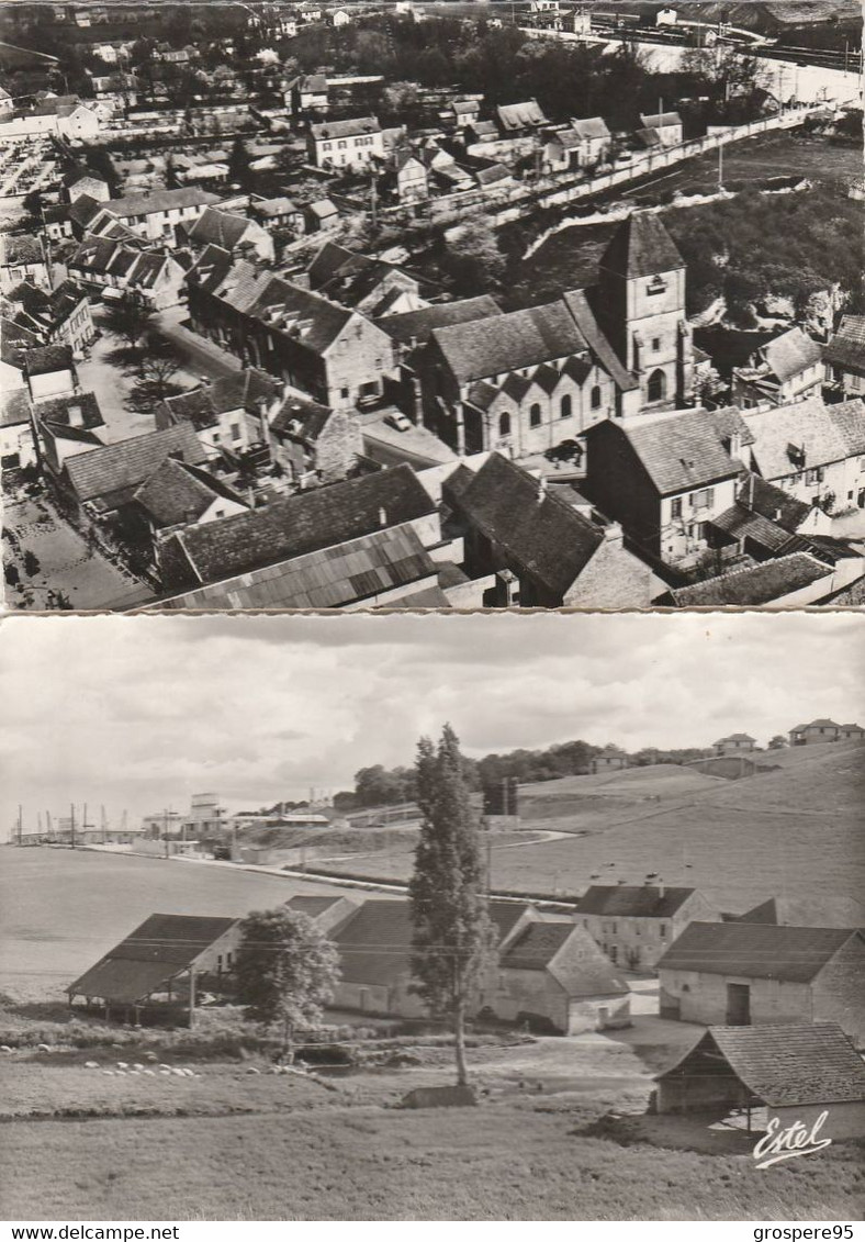 BEYNES VUE GENERALE + FERME DE FLEUBERT AVEC STATION DE STOCKAGE SOUTERRAIN DU GAZ - Beynes