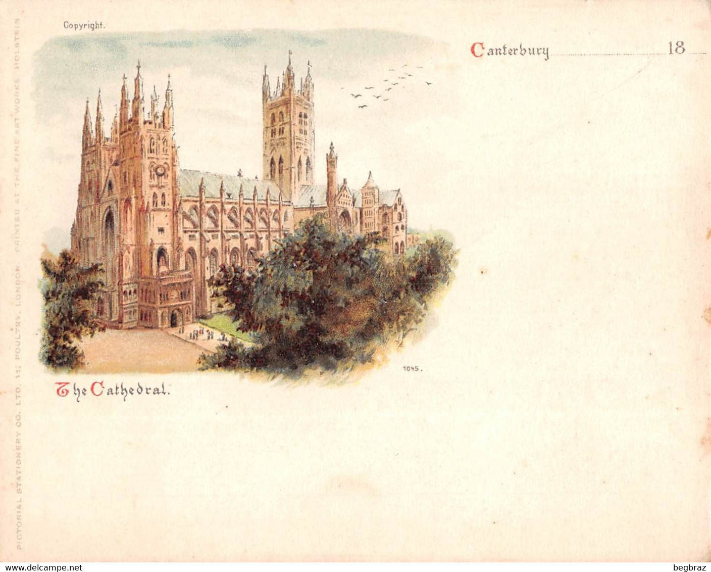 CANTERBURY     MINI CARTE PIONNIERE - Canterbury