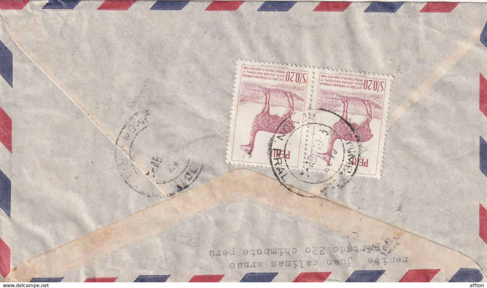 Peru Old Cover Mailed - Perù