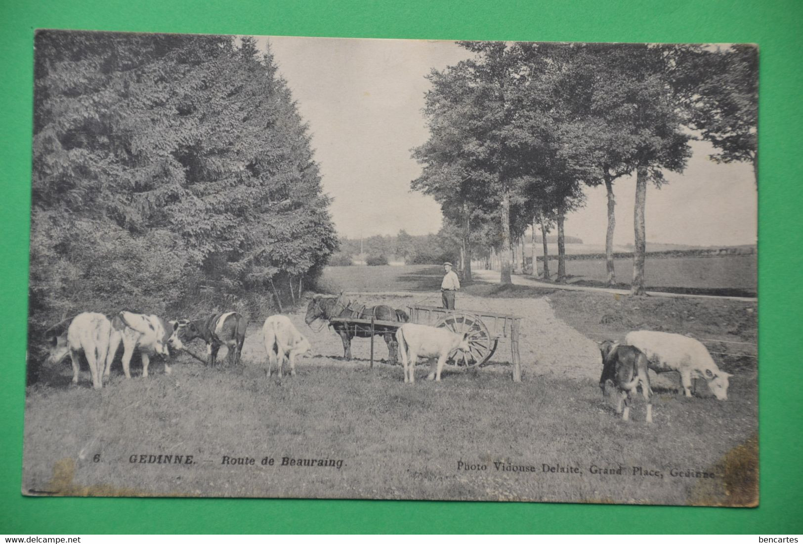 Gedinne 1912: Route De Beauraing - Gedinne