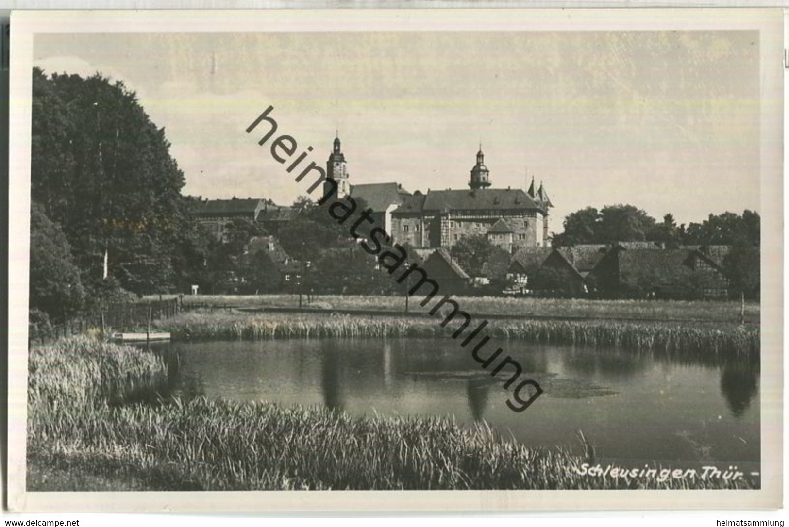 Schleusingen - Foto-Ansichtskarte - Schleusingen