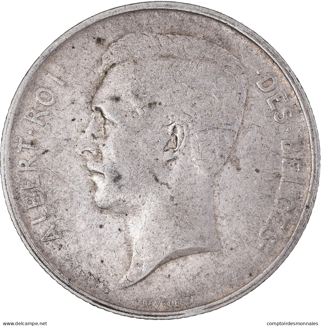 Monnaie, Belgique, 2 Francs, 2 Frank, 1910, TTB, Argent, KM:74 - 2 Francs