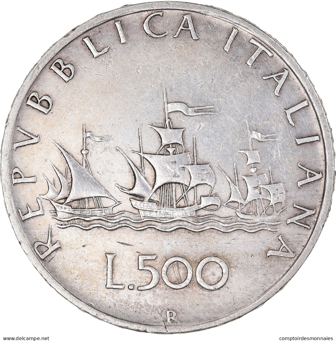 Monnaie, Italie, 500 Lire, 1959, Rome, SUP, Argent, KM:98 - 500 Lire