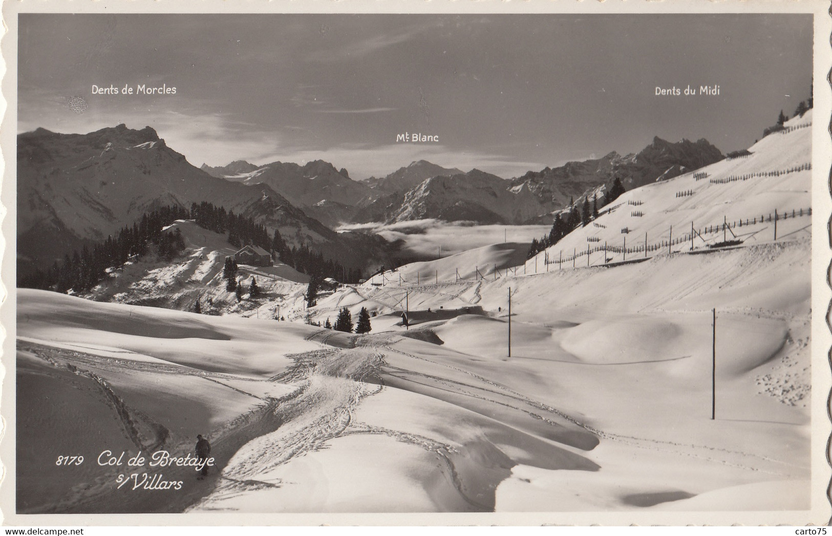 Suisse - Col-de-Bretaye Sous Villars-sur-Ollon - 1949 - Ollon