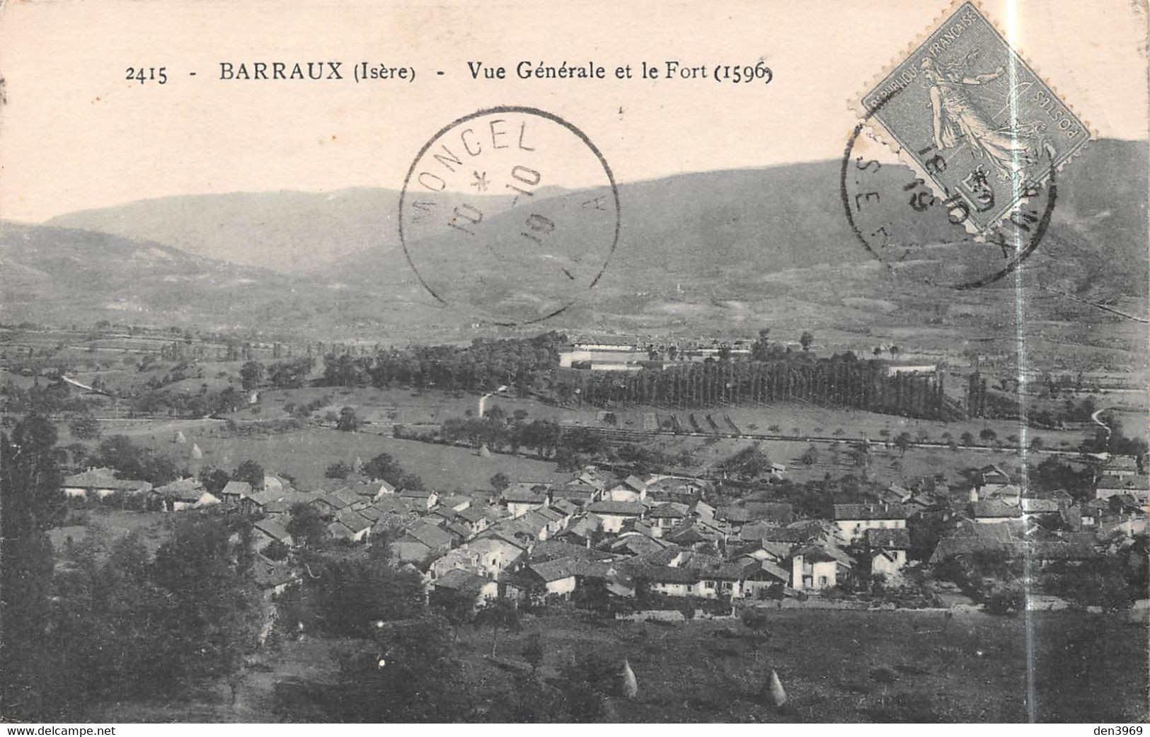 BARRAUX (Isère) - Vue Générale Et Le Fort - Barraux