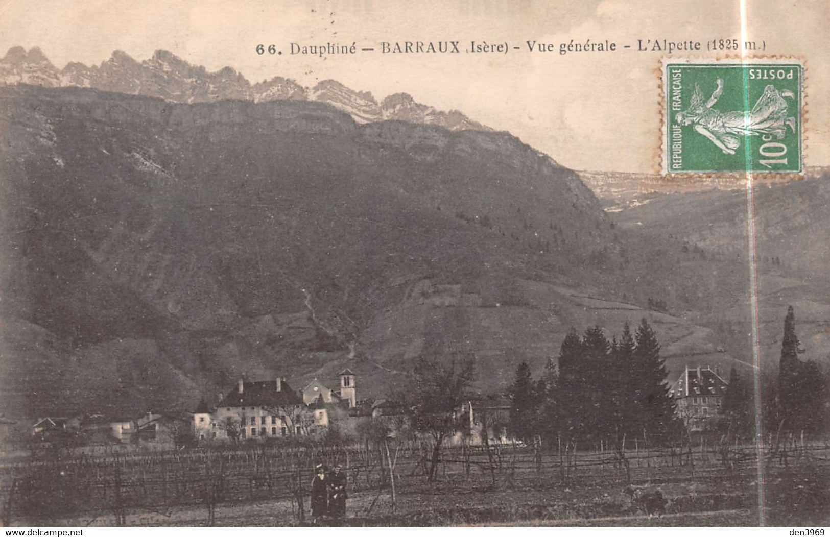 BARRAUX (Isère) - Vue Générale - L'Alpette - Barraux