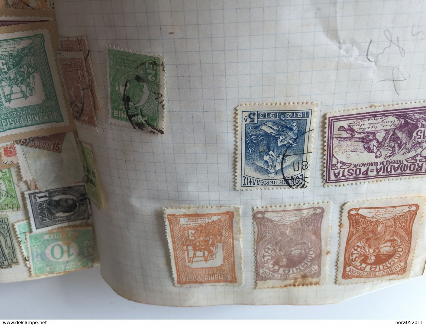 Lot de milliers de timbres classique du monde voir photos