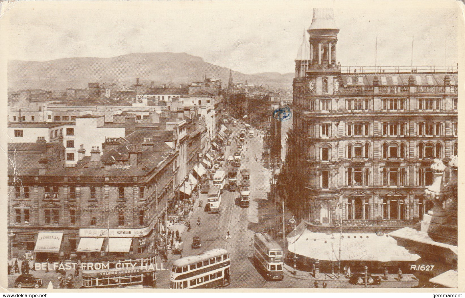 BELFAST FROM CITY HALL. - Belfast