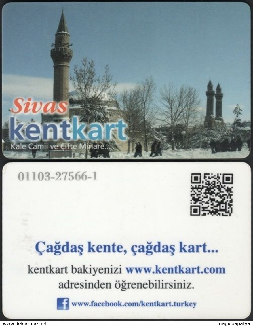 MP – Transportation Ticket Card – Sivas – See Scans, Sales Conditions - Other & Unclassified