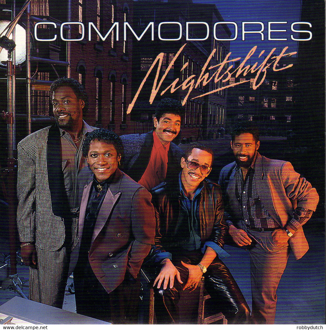 * 7" * COMMODORES NIGHTSHIFT (Holland 1984 EX!!) - Soul - R&B