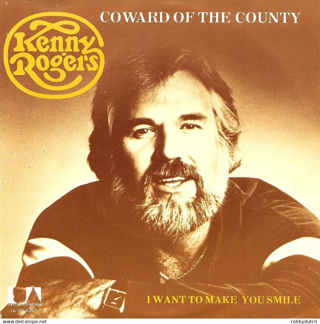 * 7" *   KENNY ROGERS - COWARD OF THE COUNTY (Holland 1979 EX!!) - Country & Folk