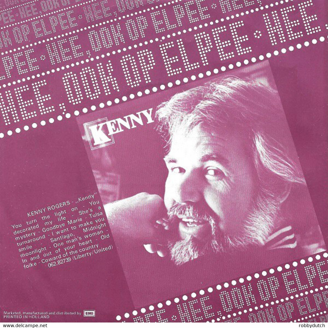 * 7" *   KENNY ROGERS - COWARD OF THE COUNTY (Holland 1979 EX!!) - Country En Folk