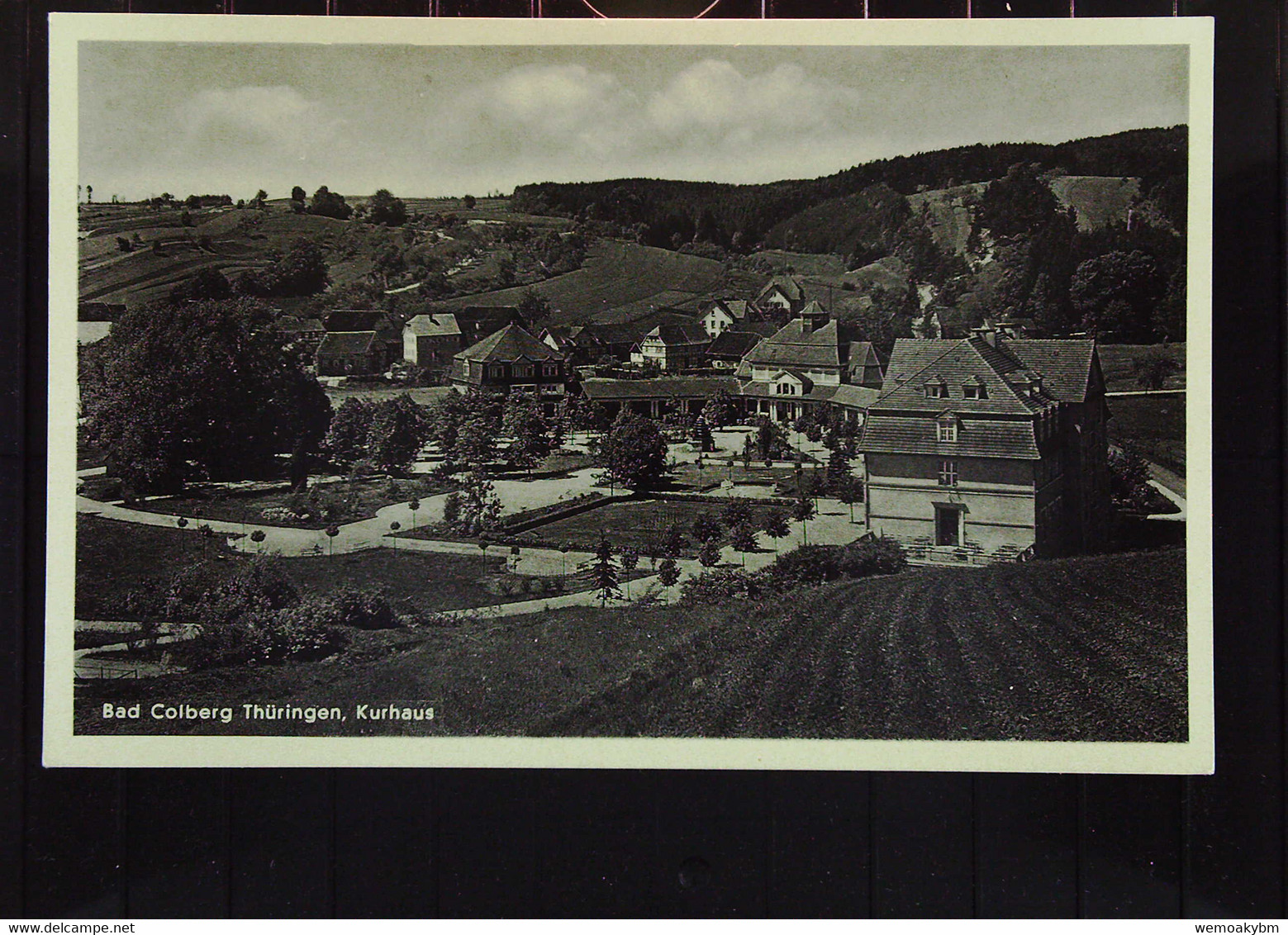 DR: Ansichtskarte Vom Thermal- Und Sol-Bad Colberg (Thüringen) Mit Kurhaus Um 1930 - Bad Colberg-Heldberg