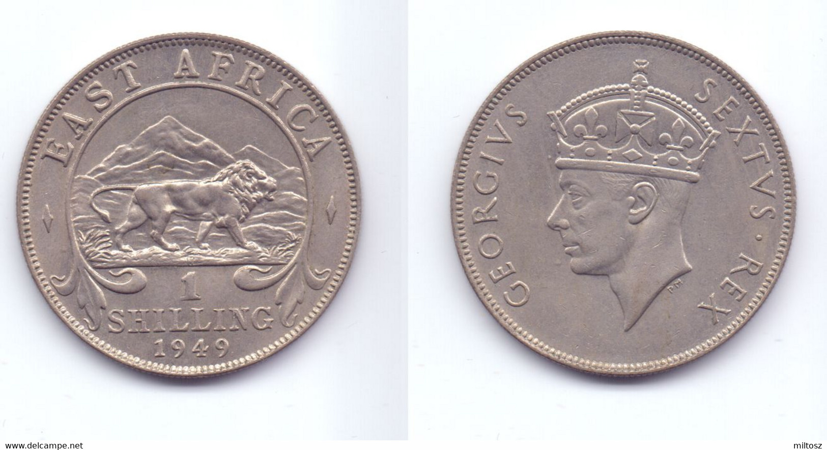 East Africa 1 Shilling 1949 KN - Colonie Britannique