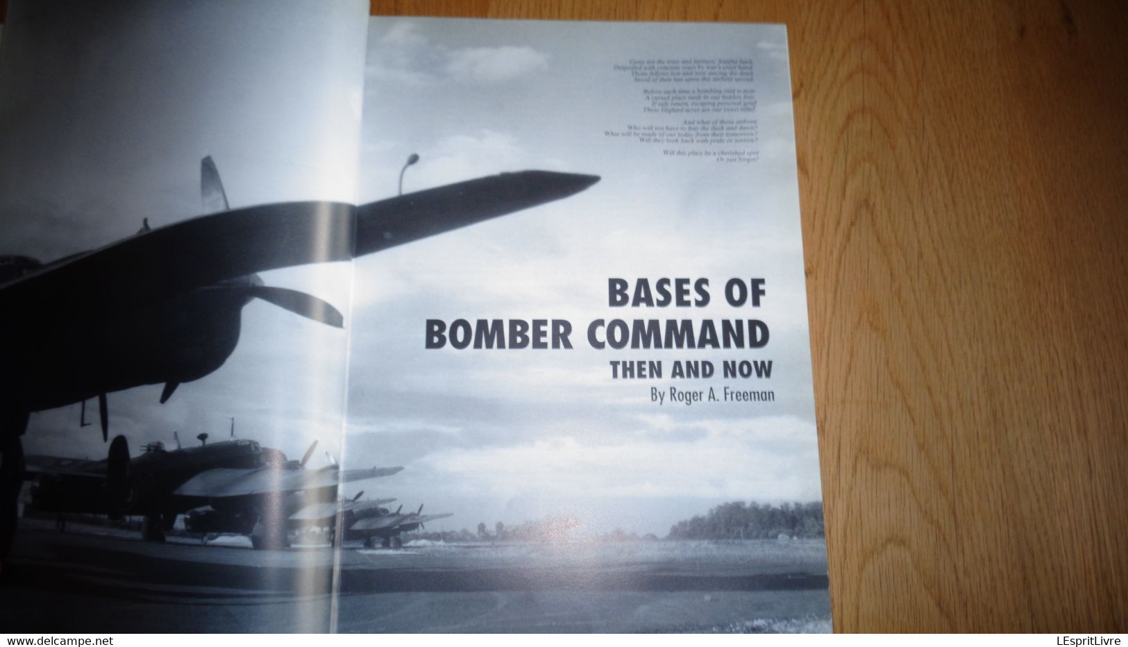 BASES OF BOMBER COMMAND Then And Now R A Freeman  Aviation RAF Royal Air Force Guerre 40 45 WW II Aircraft Bombardier - War 1939-45