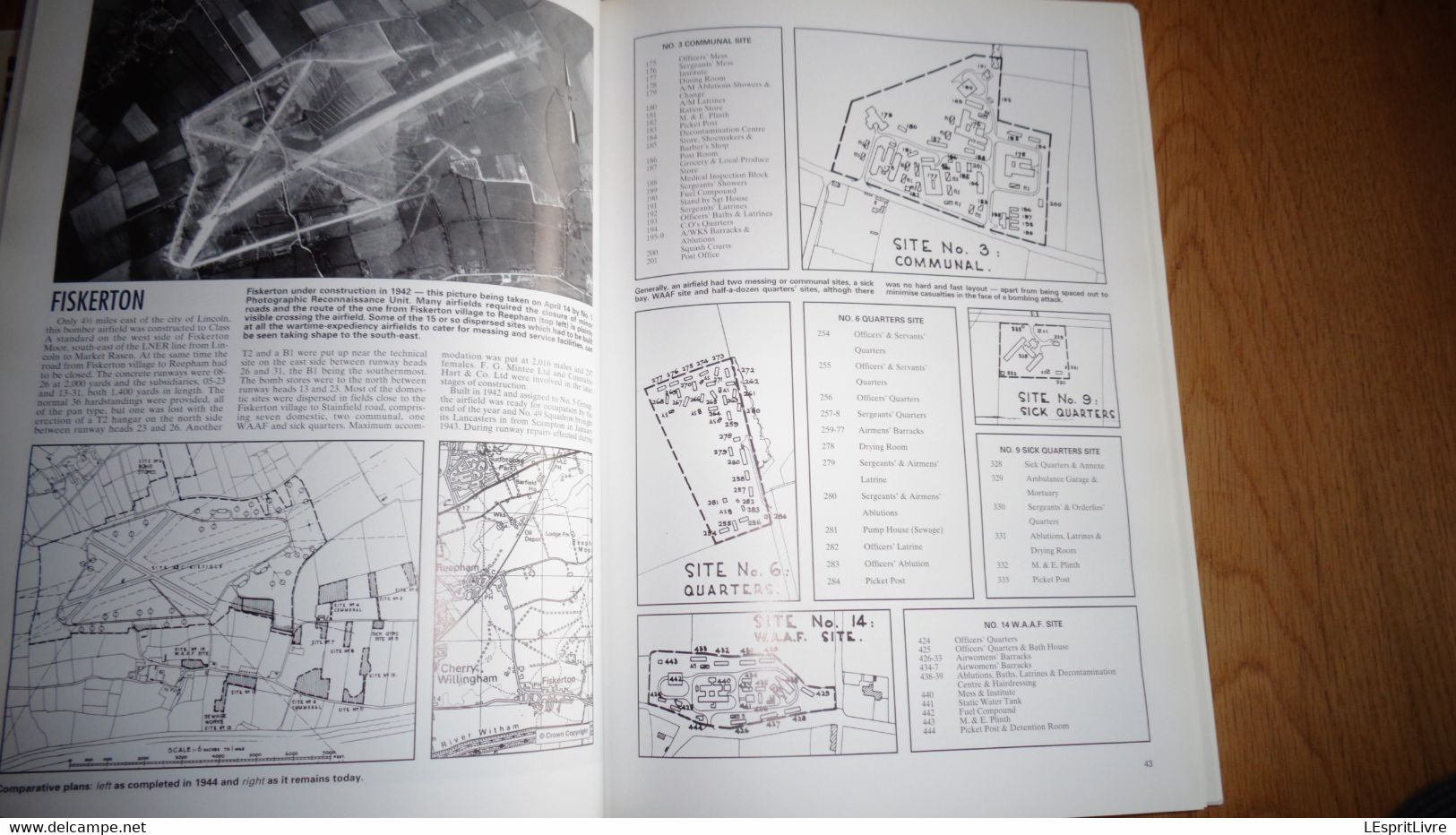 BASES OF BOMBER COMMAND Then and Now R A Freeman  Aviation RAF Royal Air Force Guerre 40 45 WW II Aircraft Bombardier