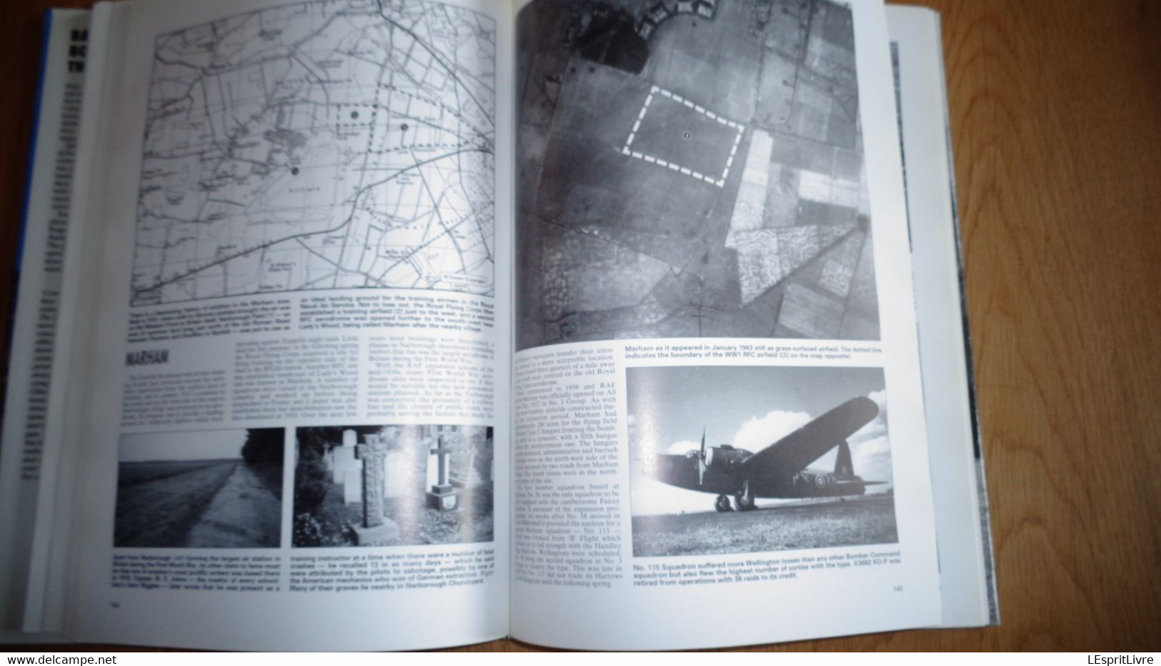 BASES OF BOMBER COMMAND Then and Now R A Freeman  Aviation RAF Royal Air Force Guerre 40 45 WW II Aircraft Bombardier