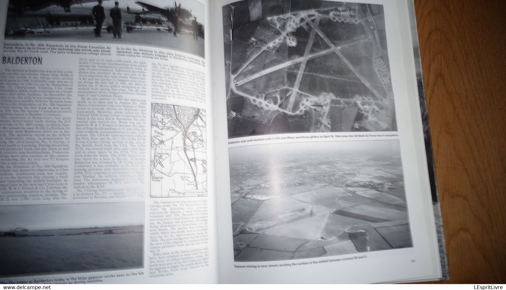 BASES OF BOMBER COMMAND Then and Now R A Freeman  Aviation RAF Royal Air Force Guerre 40 45 WW II Aircraft Bombardier