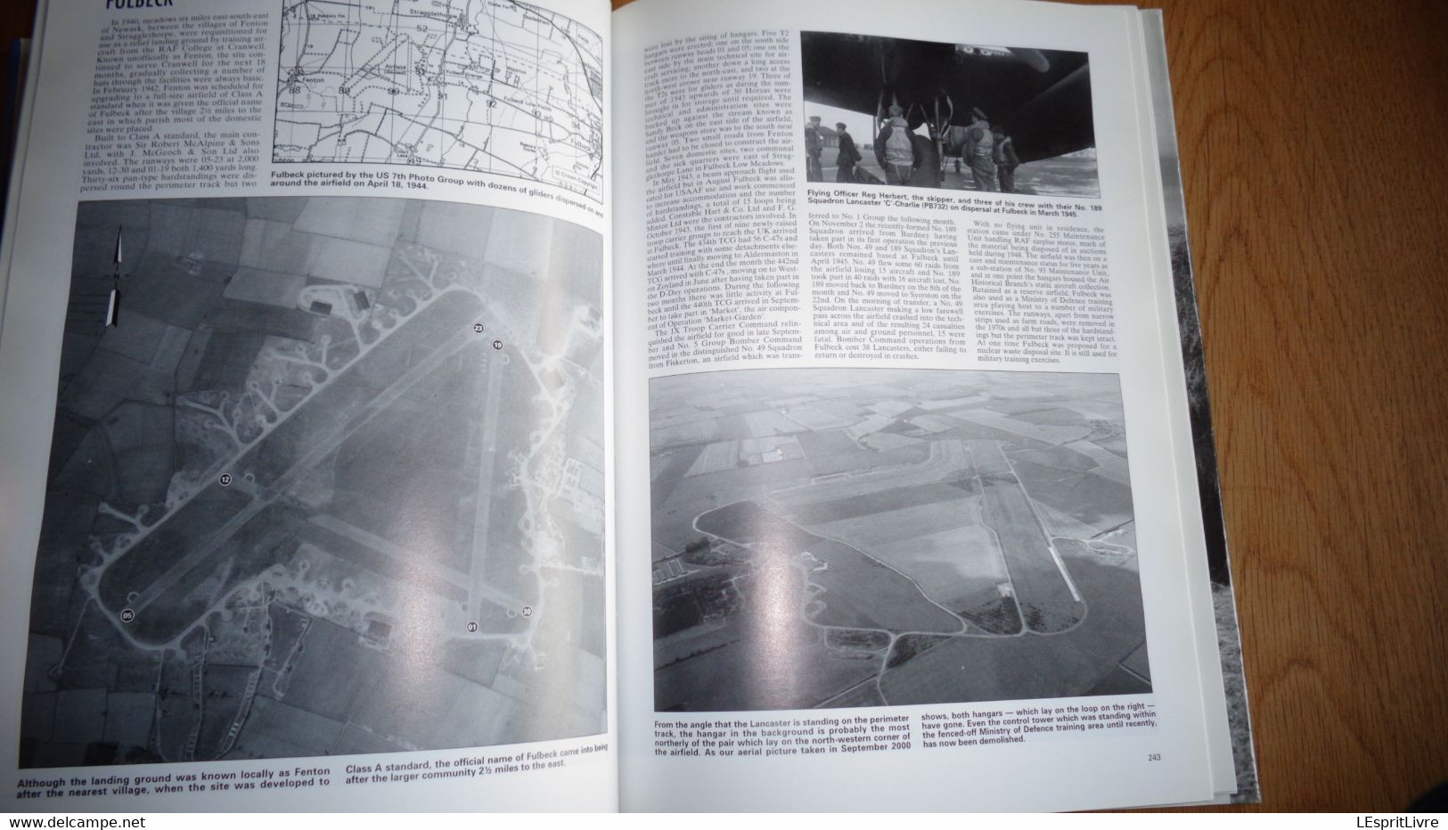 BASES OF BOMBER COMMAND Then and Now R A Freeman  Aviation RAF Royal Air Force Guerre 40 45 WW II Aircraft Bombardier