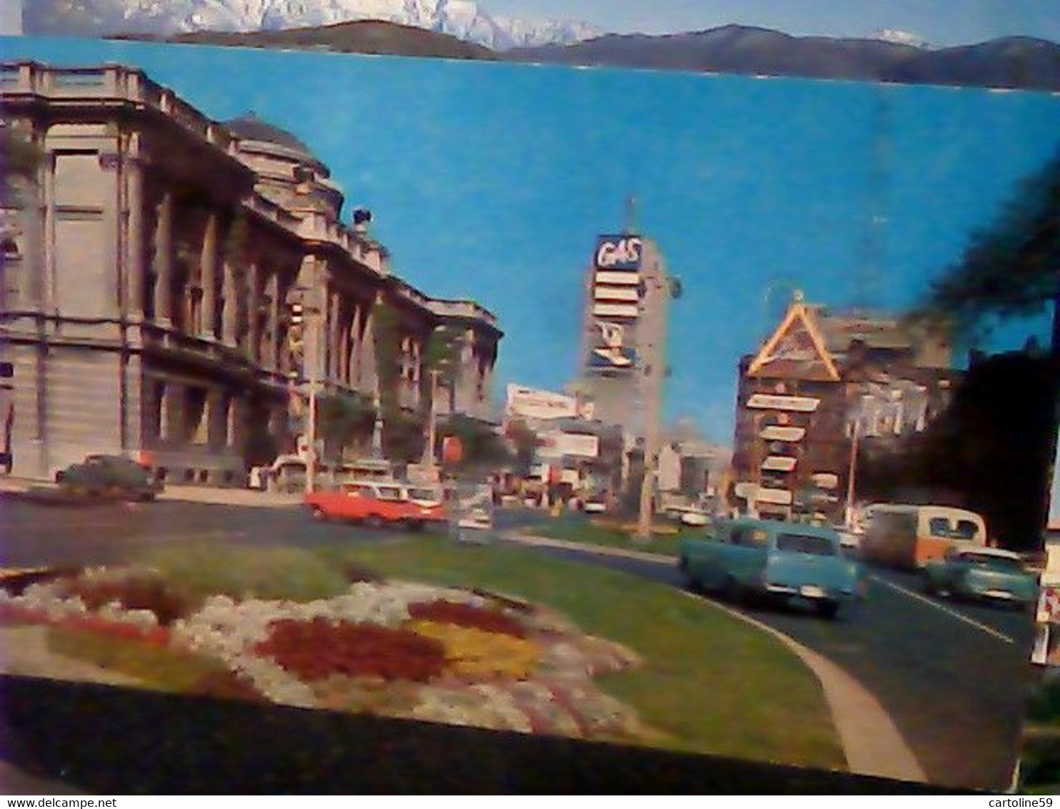 USA Milwaukee.Wisconsin Ave.from Court Of Honor.Auto CAR  VB1961 STAMP TIMBRE SELLO 4 C BOYS CLUB  IV1536 - Milwaukee