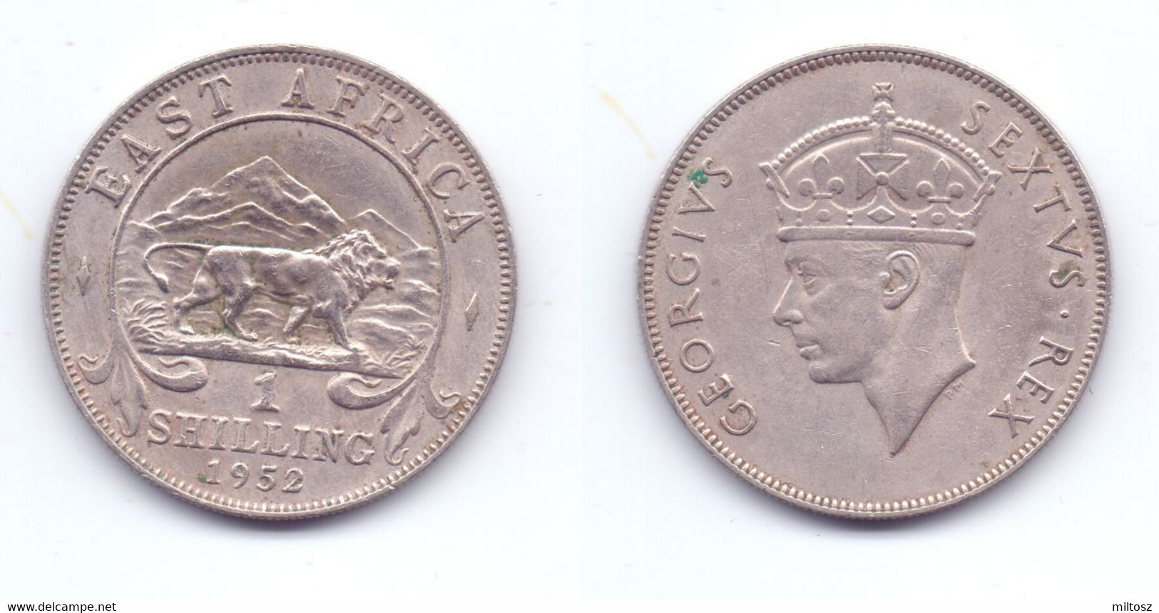 East Africa 1 Shilling 1952 H - Britse Kolonie