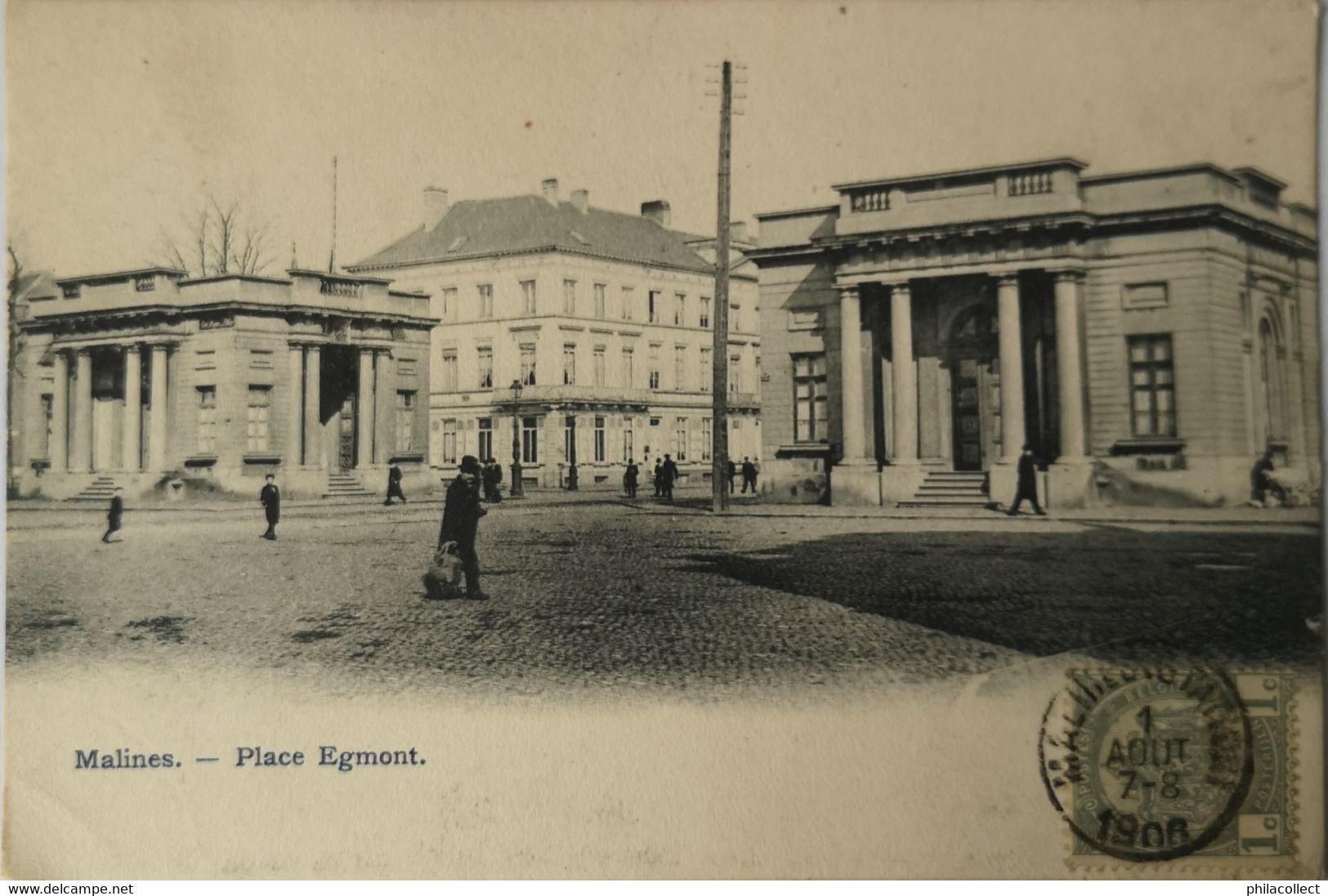 Mechelen - Malines // Place Egmond 1906 - Mechelen