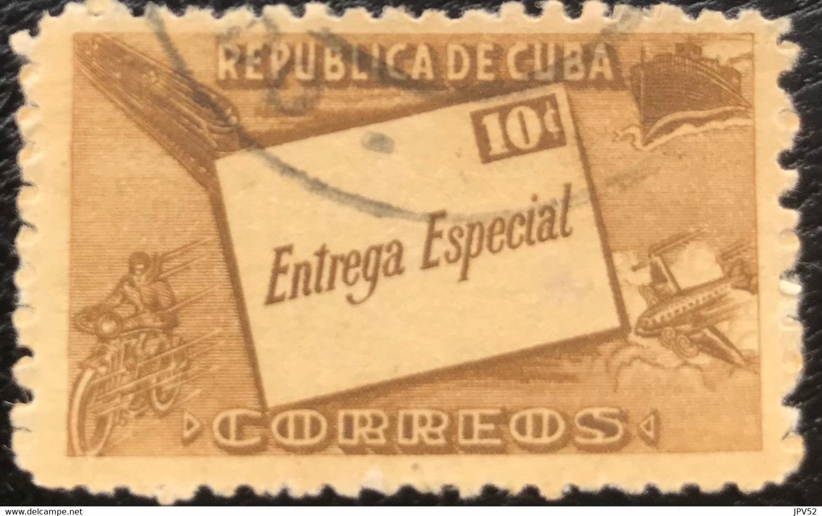 Cuba - C11/41 - (°)used - 1945 - Michel 201 - Express Mail - Exprespost