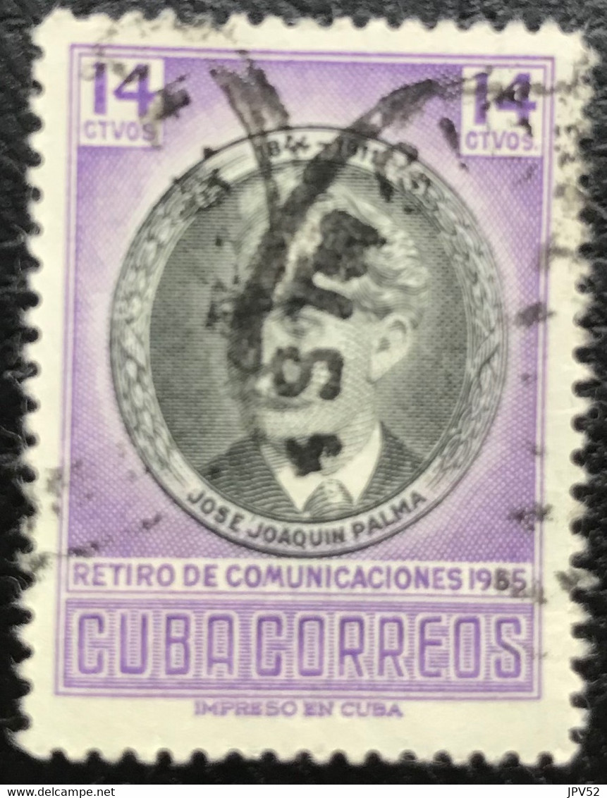 Cuba - C11/41 - (°)used - 1956 - Michel 487 - Pensioenfonds Postbeambten - Used Stamps