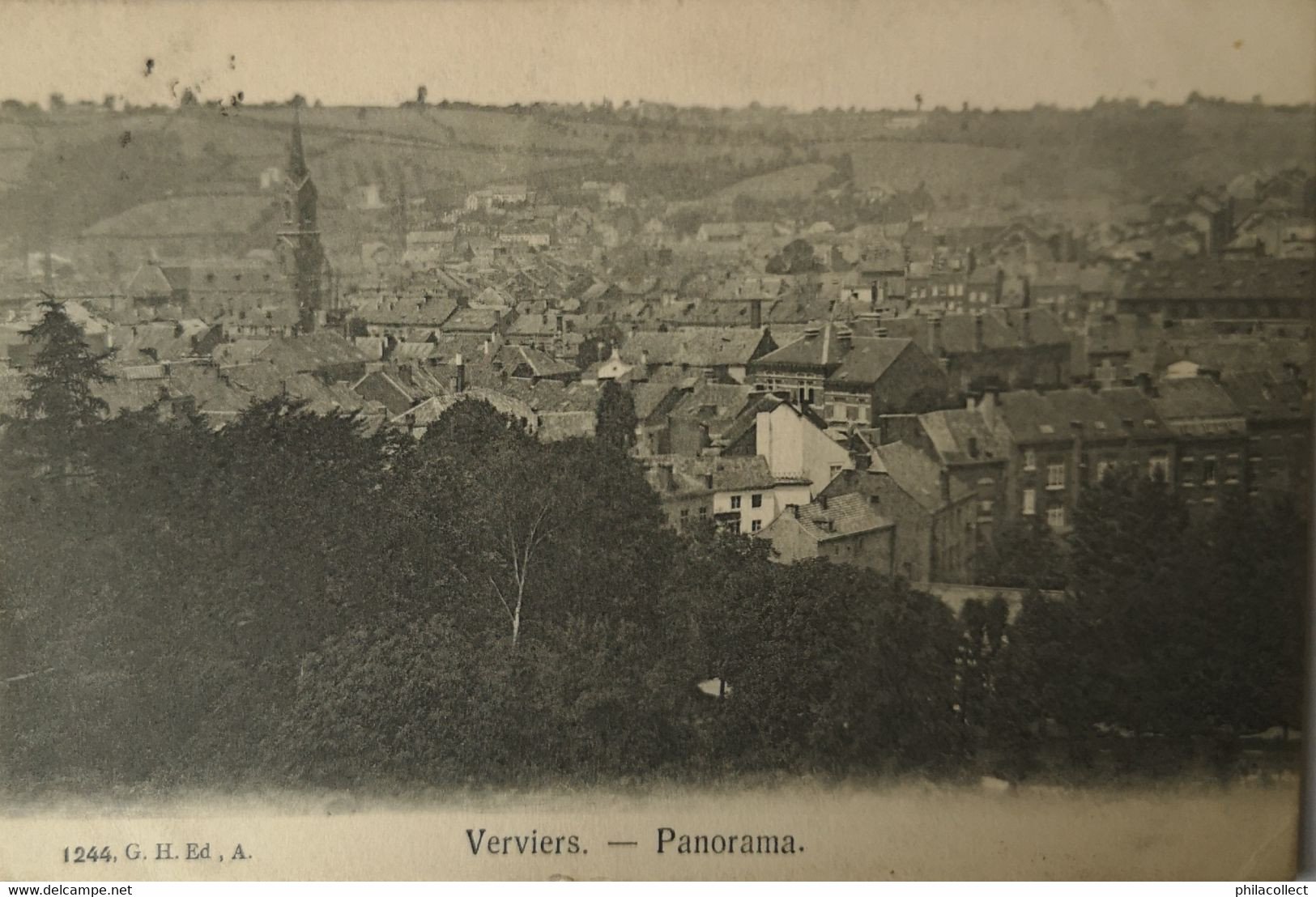 Verviers // Panorama 1908 - Verviers