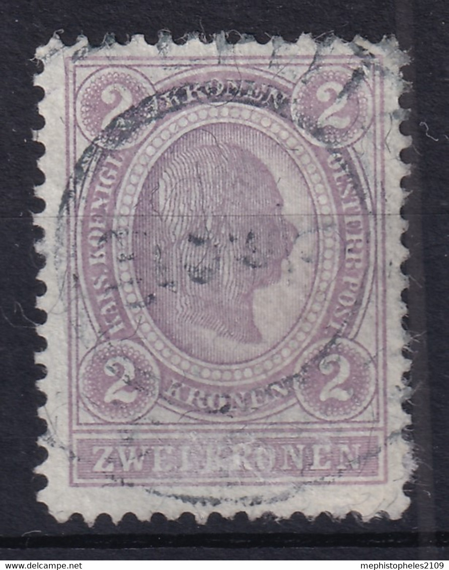 AUSTRIA 1899 - Canceled - ANK 82 Perf. 12 1/2 - 2K - Gebraucht