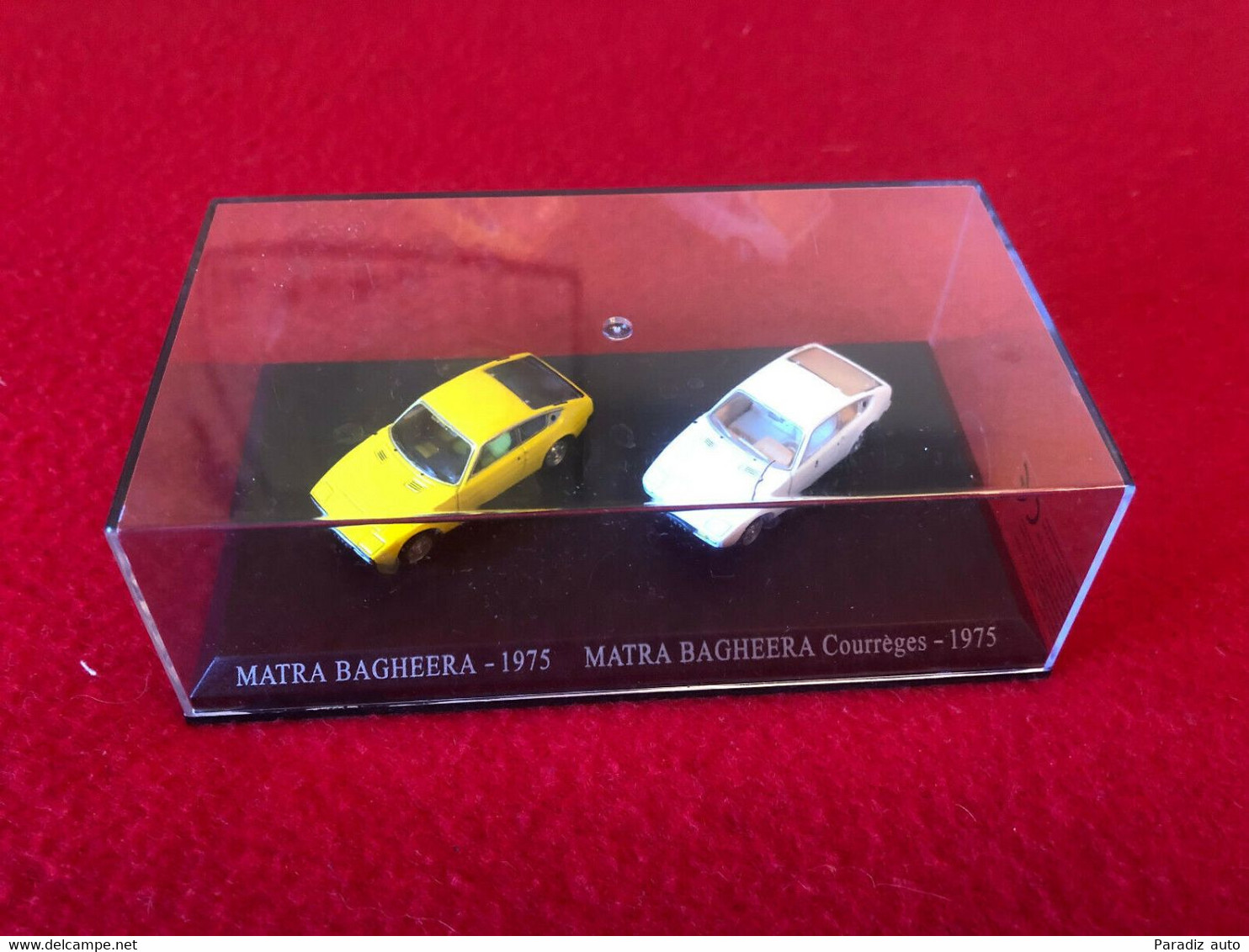 Coffret Matra Bagheera (1975) Et Matra Bagheera Courrège (1975) Échelle HO Universal Hobbies - Echelle 1:87