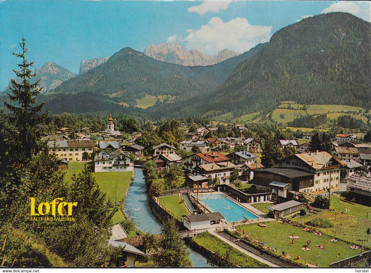 Austria - 5090 Lofer - Schwimmbad - Freibad - Nice Stamp - Lofer