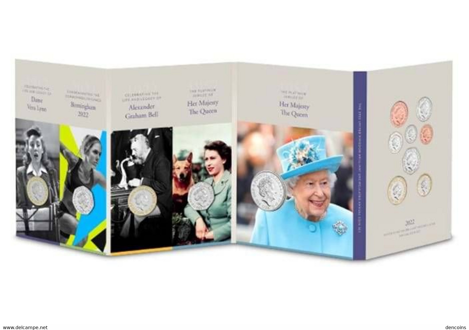 UNITED KINGDOM 2022 COIN BU ANNUAL SET – ORIGINAL - GREAT BRITAIN GRAN BRETAÑA GB - NUEVO - NEUF - NEW - Mint Sets & Proof Sets