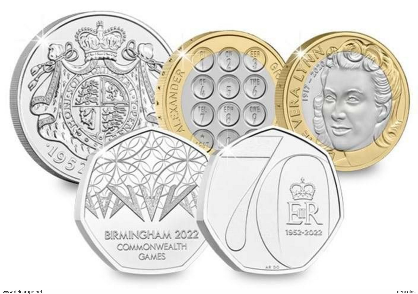 UNITED KINGDOM 2022 COIN BU ANNUAL SET – ORIGINAL - GREAT BRITAIN GRAN BRETAÑA GB - NUEVO - NEUF - NEW - Mint Sets & Proof Sets